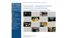 Desktop Screenshot of monika-lilleike.de